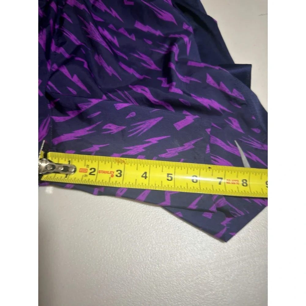 Nike Dri-FIT running shorts Men's Purple Abstract Athletic Small Regular